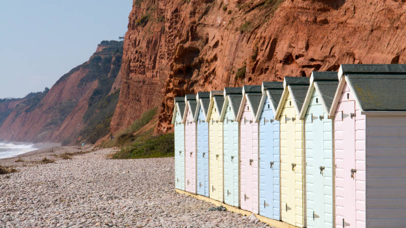 east devon coastline